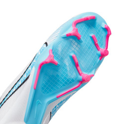 Crampons de football Nike Zoom Mercurial Vapor 15 Academy MG - Blanc/Baltic Blue-Hot Punch-Lait de coco - DJ5631-146