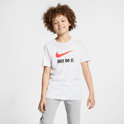 Nike Sportswear Just Do It Kids T-Shirt - White - AR5249-100