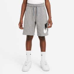 Short pour grands enfants (6-16 ans) Nike Sportswear Club Fleece - Gris chiné - CK0509-091