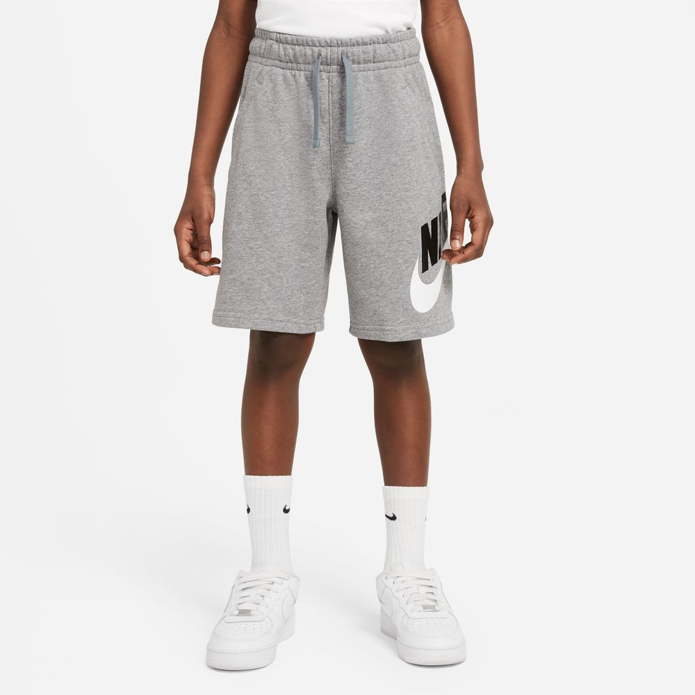 Nike Sportswear Club Fleece Big kids shorts - Carbon heather/Smoke Grey
