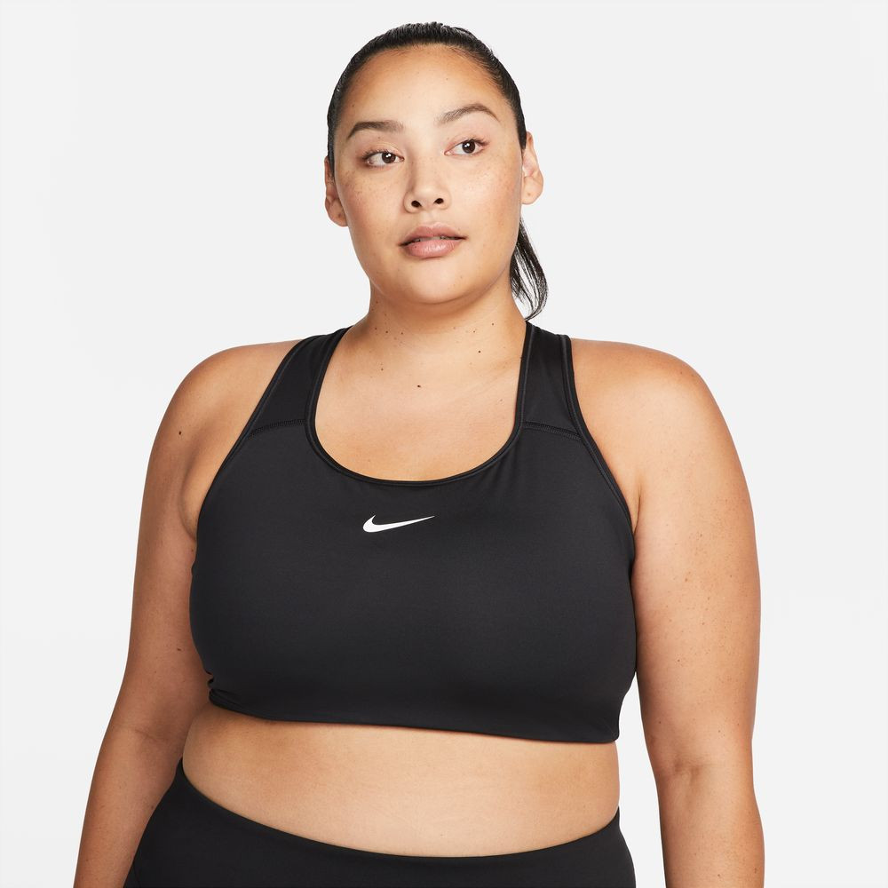 Nike Swoosh bra (large size) - Black/White