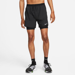 Nike Dri-FIT Stride Men's Running Shorts - Black/Reflect Silver - DM4757-010