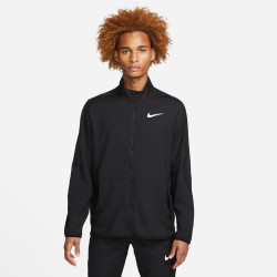 Nike Dri-FIT Men's Training Jacket - Black/Black/White - DM6619-011