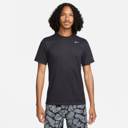 Nike Dri-FIT Legend Short Sleeve T-Shirt - Black/Matte Silver - DX0989-010