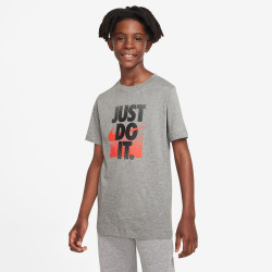 T-shirt manches courtes pour enfant Nike Sportswear - Gris foncé chiné - DX9522-063
