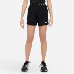 Nike Dri-FIT Trophy Children's Shorts (Girls) - Black/White - FB1092-010