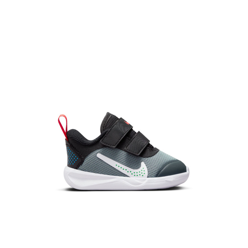 Nike Omni Multi-Court Infant/Toddler Shoes - Cool Grey/Photo Blue-Black-Lt Crimson