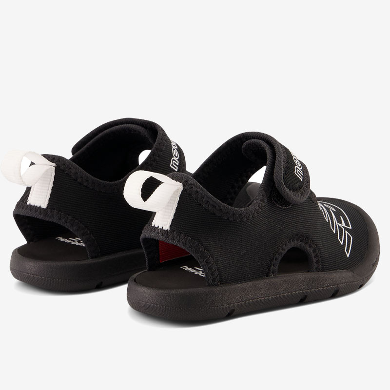New Balance CRSR Baby/Toddler Sandals - Black/White
