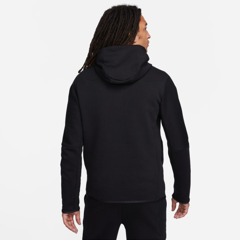 Nike Tech Fleece Hoodie - Black/Black - DX0577-010