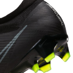 Crampons Nike Mercurial Zoom Vapor 15 Pro FG - Black/Dark Smoke Grey-Summit White-VoLight - DJ5603-001