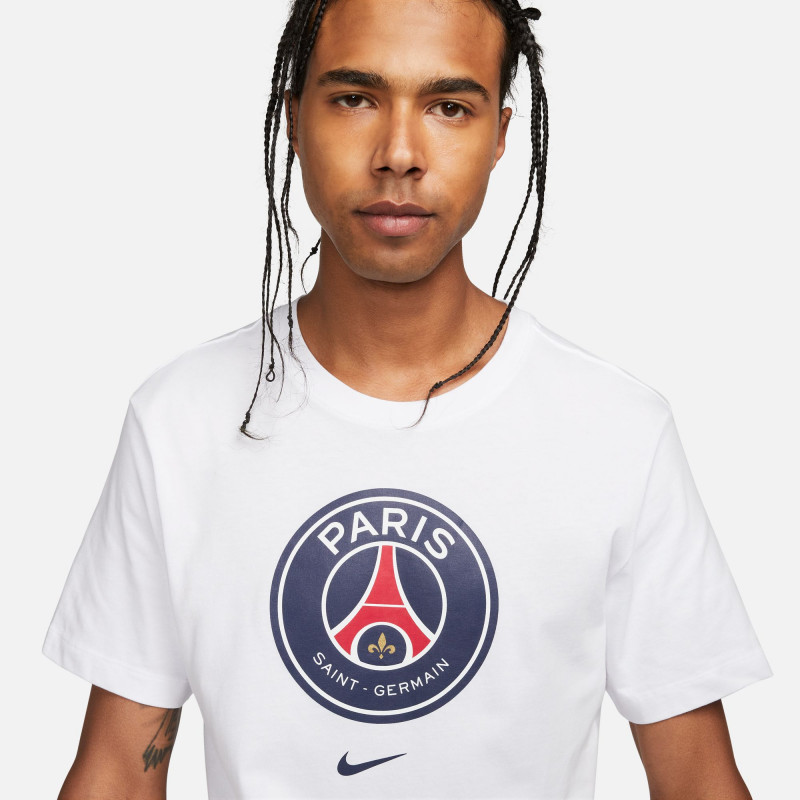 Paris Saint-Germain Crest men's t-shirt - White - DJ1315-100
