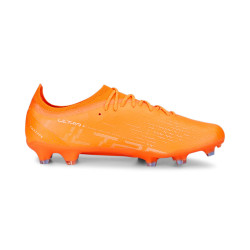 Crampons de football multi-terrains Puma Ultra Ultimate FG/AG - Orange/Blanc-Bleu - 107163 01