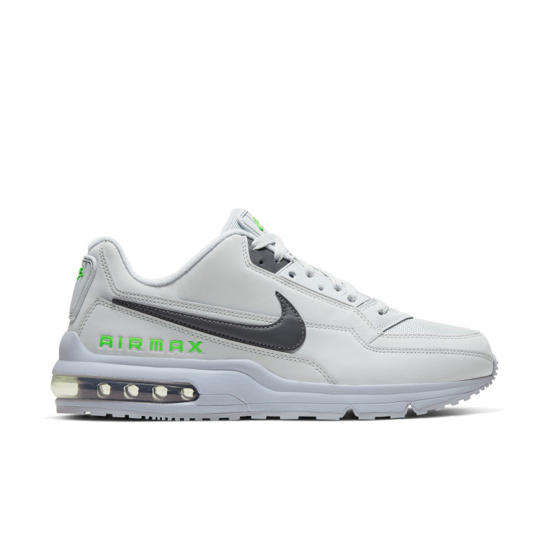 Nike Air Max LTD 3 Men's Shoe - Pure Platinum/Dark Grey-Electric Green