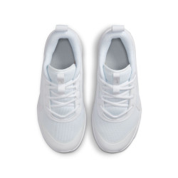 Nike Omni Multi-Court Kids - White/White-Pure Platinum - DM9027-100