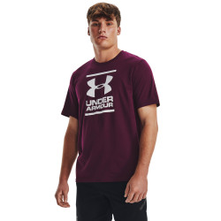T-shirt homme Under Armour GL Foundation - Purple Stone/Gray Mist - 1326849-572