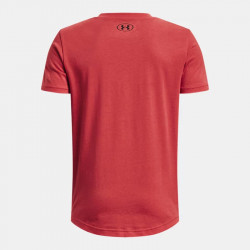 T-shirt homme Under Armour Sportstyle Logo - Rouge/Noir - 1363282-638