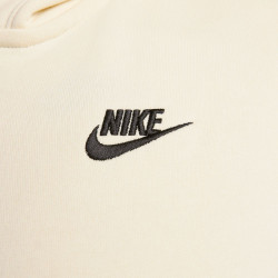 Veste femme Nike Sportswear Club Fleece - Lait de Coco/Noir - DQ5471-113