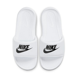 Nike Victori One women's slides - White/Black-White - CN9677-100