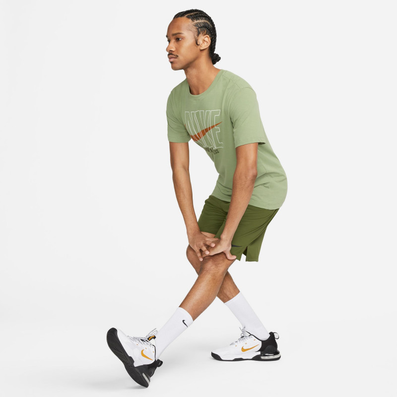 Nike Dri-FIT Men's Fitness T-Shirt - Petrol Green