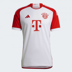 Maillot domicilie FC Bayern 23/24 adidas - Blanc/Rouge - IJ7442