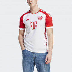 FC Bayern 23/24 adidas Home Jersey - White/Red - IJ7442
