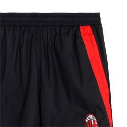 Pantalon tissé d'avant-match Puma AC Milan - Noir/Rouge - 772234 04