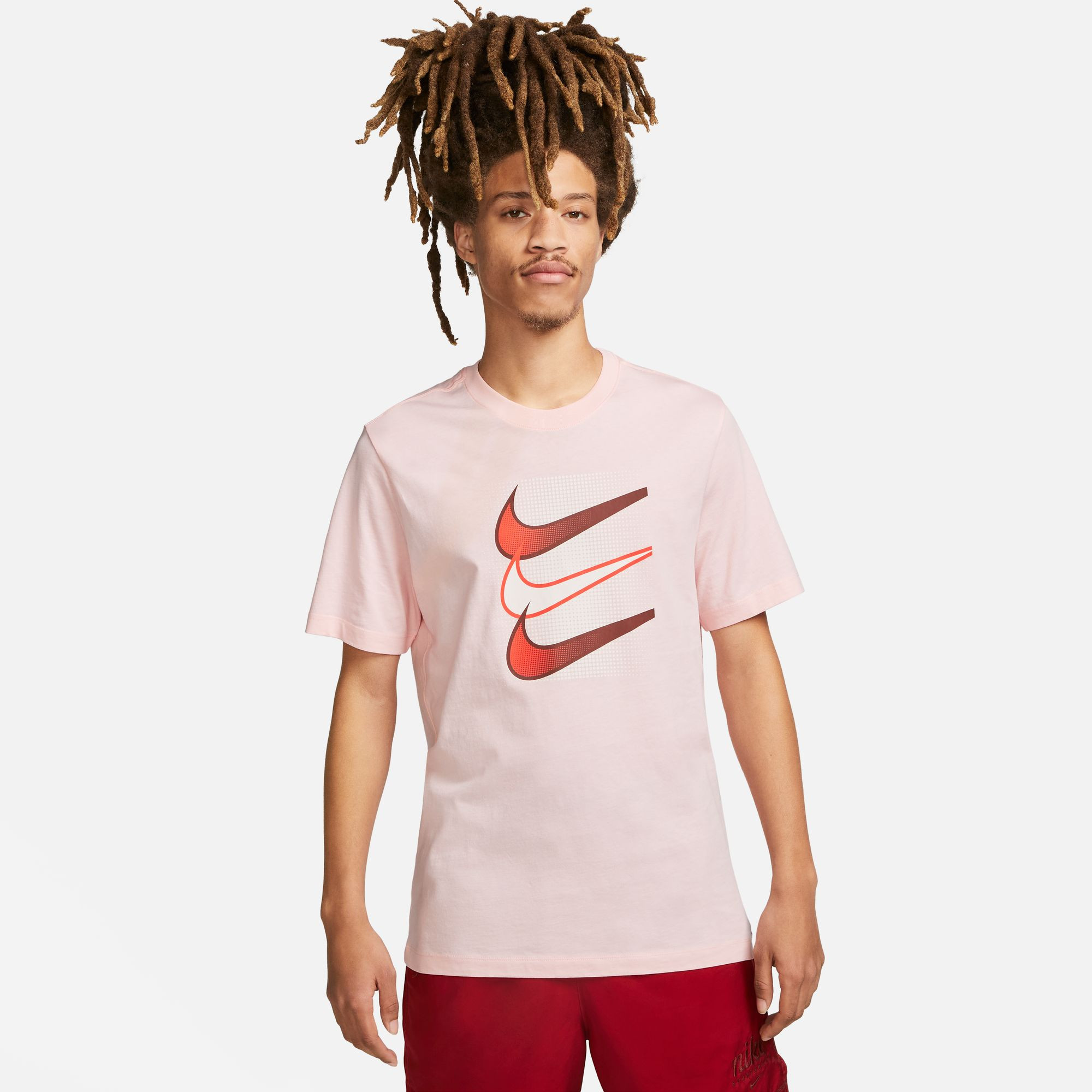 T-shirt pour homme Nike Sportswear - Fleur rose