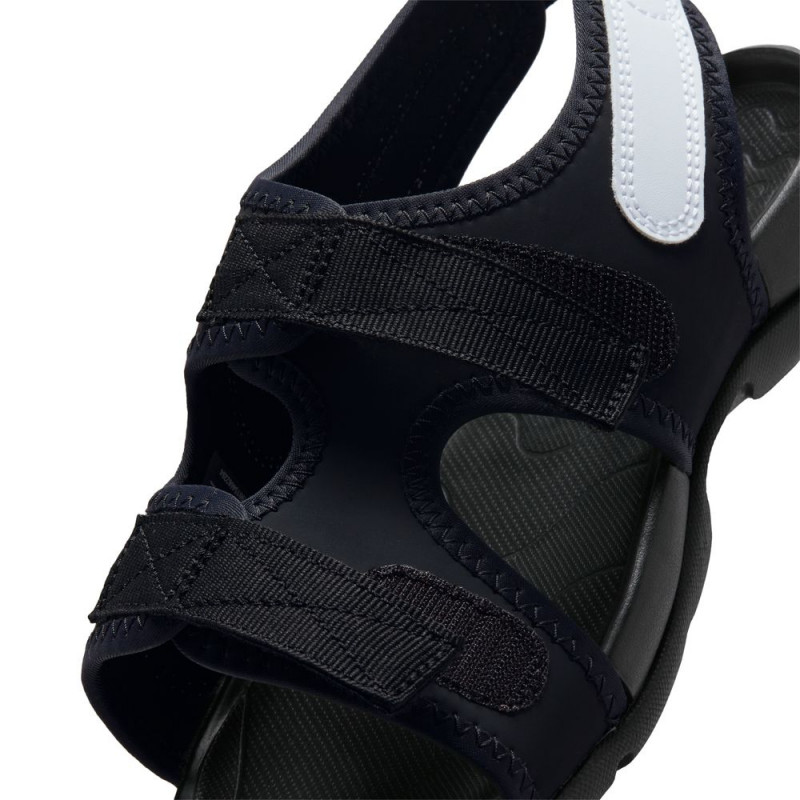 Nike Sunray Adjust 6 Big Kids' Sandals - Black/White