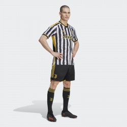 adidas Juventus Turin Home 23/24 Men's Football Shorts - Black/Yellow - HR8254