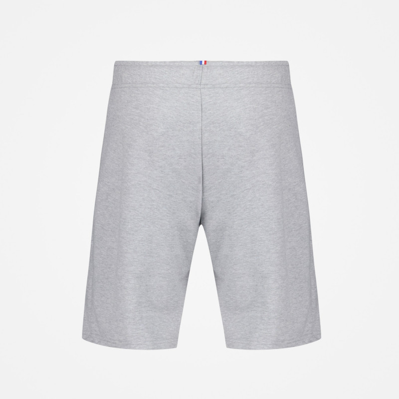 Le Coq Sportif Essentiel men's fleece shorts - Heather gray