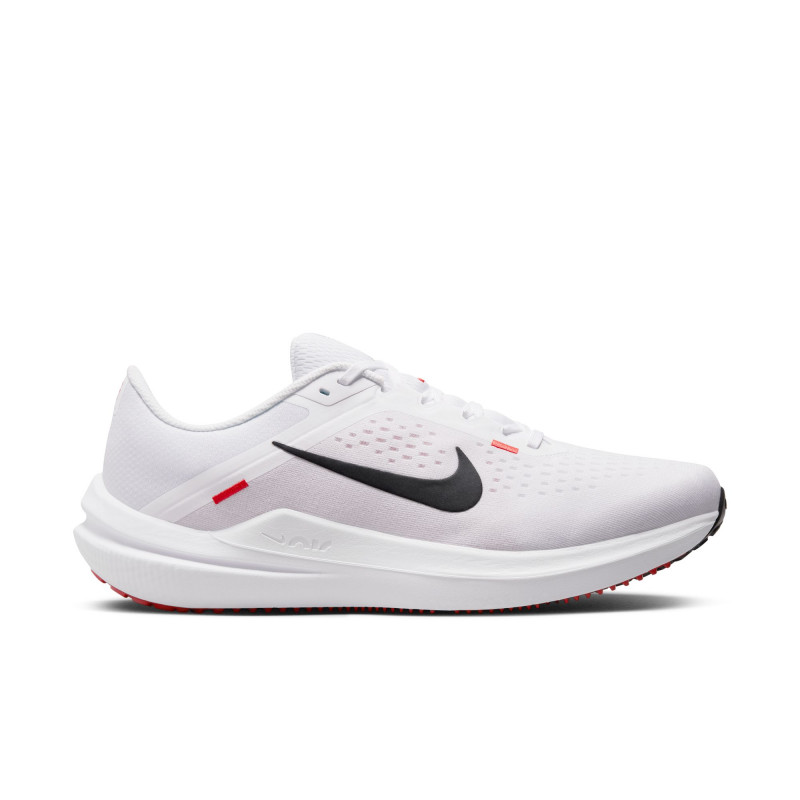 Nike Winflo 10 Men's Road Running Shoes - White/Black-Lt Crimson