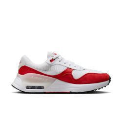 Nike Air Max SYSTM Men's Shoes - Photon Dust White/White-University Red - DM9537-104