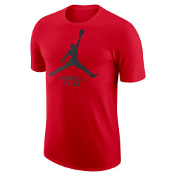 Jordan Chicago Bulls Men's NBA T-Shirt - University Red - FD1460-657