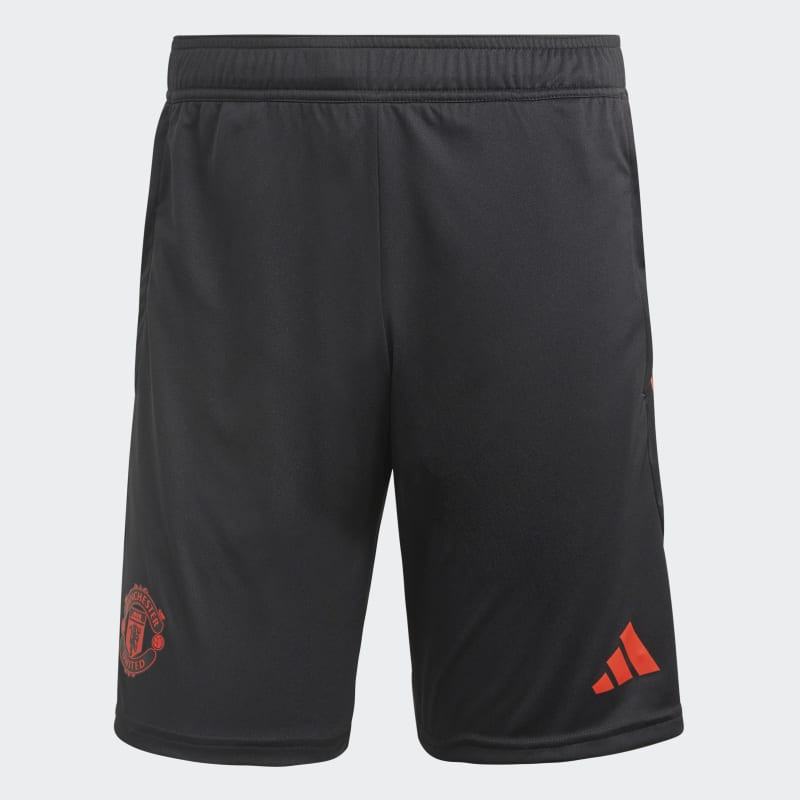 adidas Manchester United FC 23/24 Men's Football Training Shorts - Black