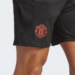 adidas Manchester United FC 23/24 Men's Football Training Shorts - Black - IA7285