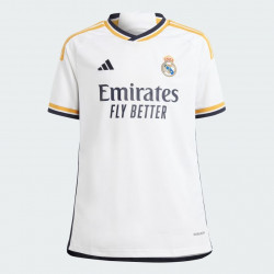 Real Madrid children's home jersey 2023/24 adidas - White - IB0011