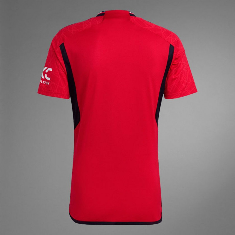 Manchester United FC 2023/24 adidas Men's Home Shirt - Team Collegiate Red