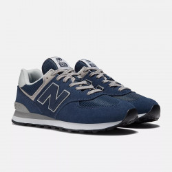 Chaussures New Balance 574 Core pour homme - Marine/Blanc - ML574EVN
