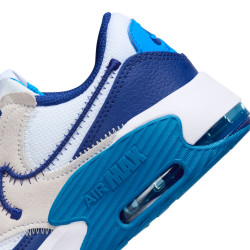 Chaussures Nike Air Max Excee pour ado - White/Deep Royal Blue-Photo Blue - FB3058-100
