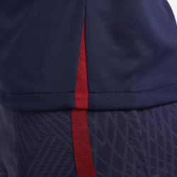 Nike Paris Saint-Germain Strike Short Sleeve Top - Blackened Blue Suede/Blackened Blue/Gold - DX3022-499