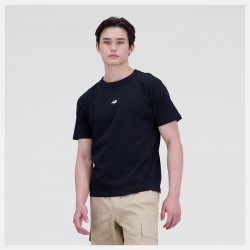 New Balance Athletics Remastered T-shirt - Black/White - MT31504BK