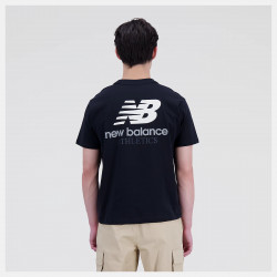 T-shirt New Balance Athletics Remastered - Noir/Blanc - MT31504BK