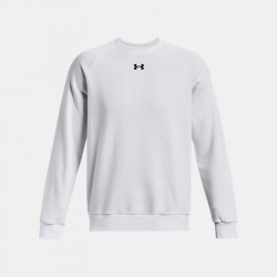 Under Armour Rival Fleece Sweatshirt - White/Black - 1379755-100