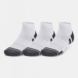 Pack of 3 pairs of Under Armour performance tech low socks - White - 1379504-100
