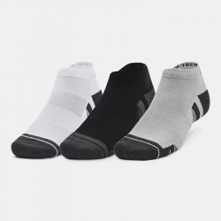 Pack of 3 pairs of Under Armour performance tech low socks - Gray - 1379504-011