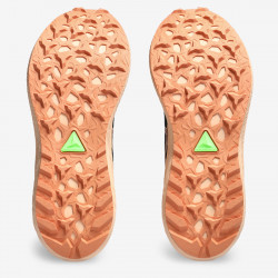 Chaussures de Trail Asics Fujilite 4 pour femme - Black/Terracotta - 1012B514-001