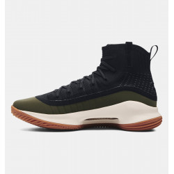Under Armour Curry 4 Basketball Shoes - Black/Rifle Green - 1298306-008