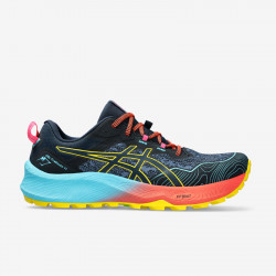 Asics Gel-Trabuco 11 Men's Trail Running Shoes - French Blue/Vibrant Yellow - 1011B605-401