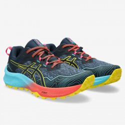 Chaussures de Trail Asics Gel-Trabuco 11 pour homme - French Blue/Vibrant Yellow - 1011B605-401
