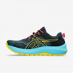 Asics Gel-Trabuco 11 Men's Trail Running Shoes - French Blue/Vibrant Yellow - 1011B605-401